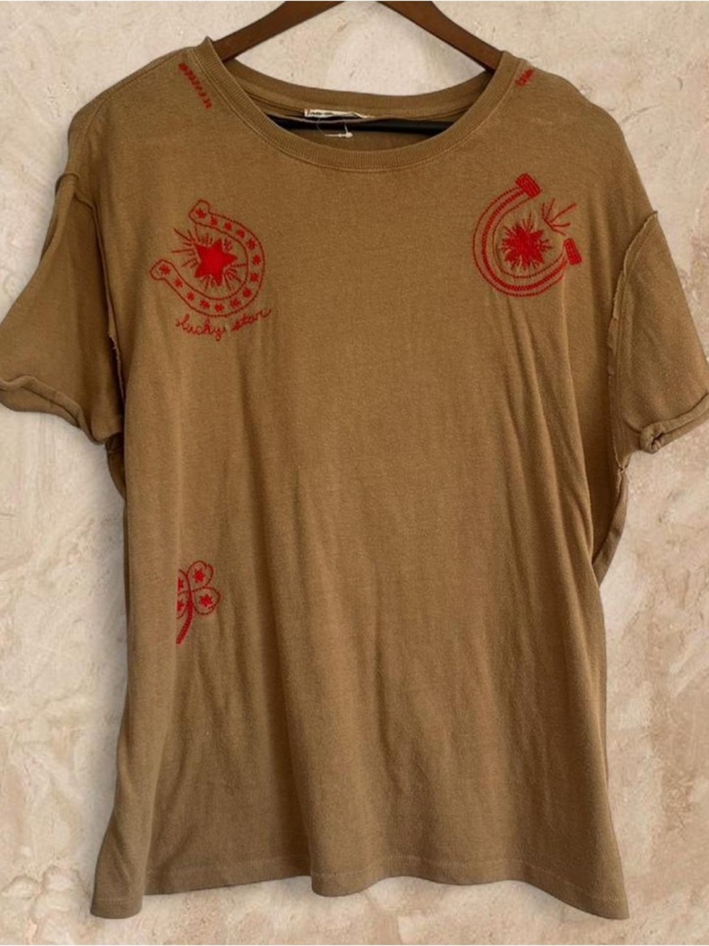 NWOT We The Free Horsin’ Around cotton t-shirt small